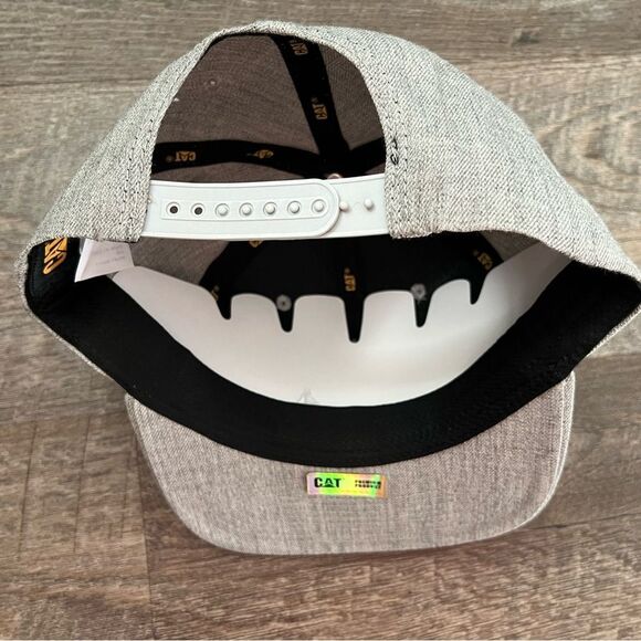 CAT Caterpillar Sheridan Flat Bill Hat - Picture 4 of 5